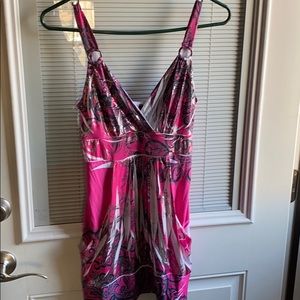 Spandex feel dressy tank